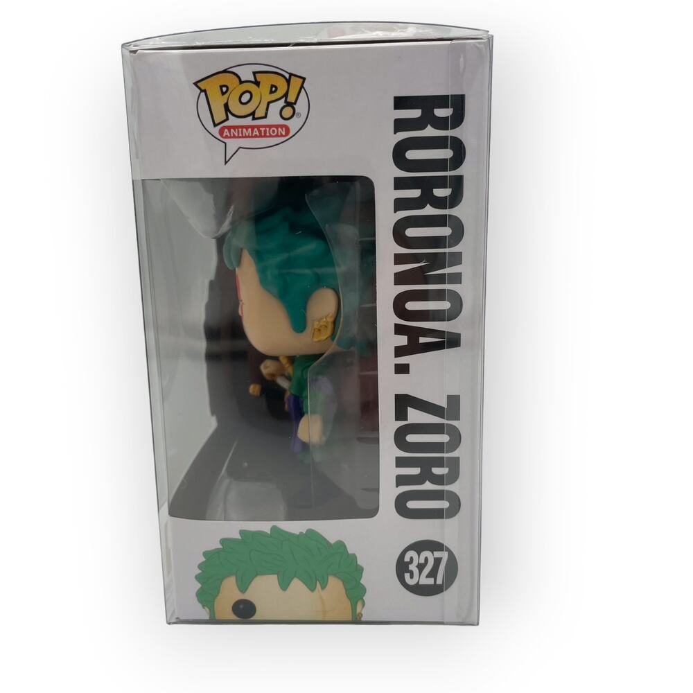 Funko Pop Animation One Piece Roronoa Zoro #327 Vinyl Figure Funimation New - Picture 4 of 6